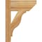 Ekena Millwork Funston Slat Rough Sawn Outlooker, Western Red Cedar, 6"W x 12"D x 16"H OUT06X12X16FST06RWR - alternate 4